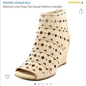 Michael Kors Uma Wedge NEW size 10